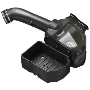 S&B - S&B Cold Air Intake For 17-19 Ford F250 F350 V8-6.7L Powerstroke Dry Extendable White - 75-5085D - Image 4