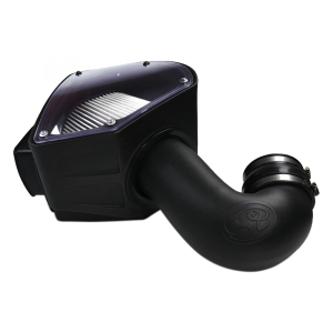 S&B - S&B Cold Air Intake For 94-02 Dodge Ram 2500 3500 5.9L Cummins Dry Extendable White - 75-5090D - Image 8