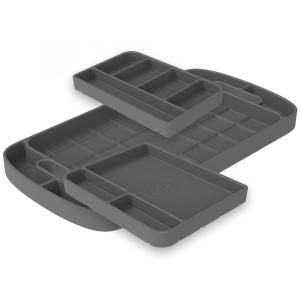 S&B - S&B Tool Tray Silicone 3 Piece Set Color Charcoal - 80-1004 - Image 1